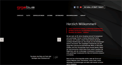Desktop Screenshot of gigabus.de
